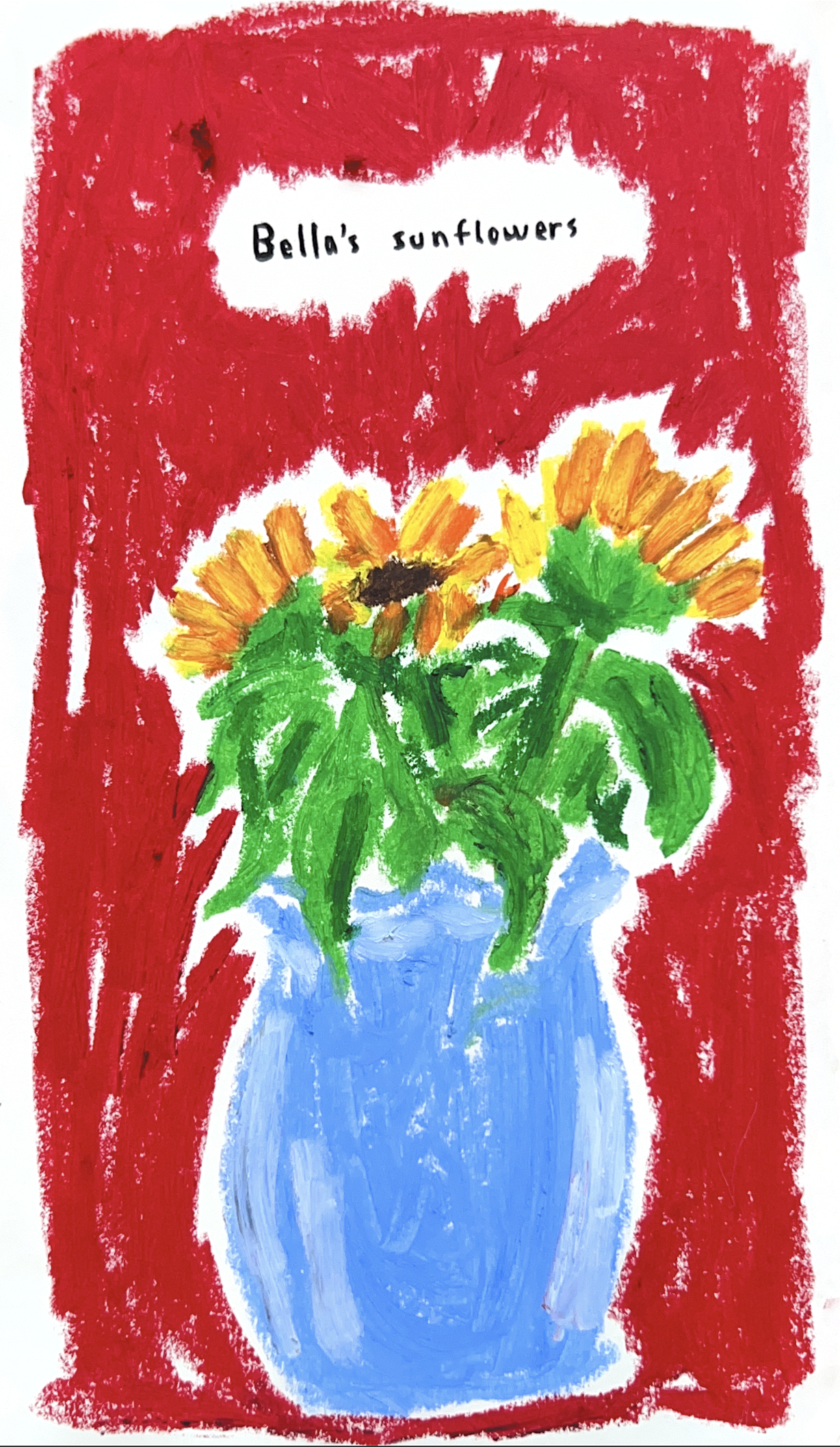 sunflower pastel